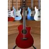 Guitarra TransAcústica Yamaha Roja FSCTARR