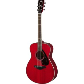 Guitarra Acústica Folk Yamaha Roja FS820RR