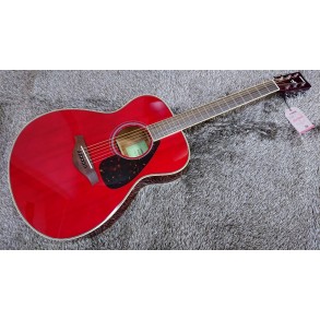 Guitarra Acústica Folk Yamaha Roja FS820RR