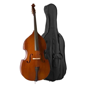 Contrabajo Valencia OB160F 1/2 De Estudio Con Funda