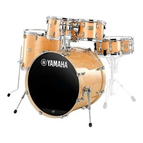 Batería Acustica 5 Cuerpos Bombo 22" Yamaha Stage Custom Birch Natural SBP2F5NW