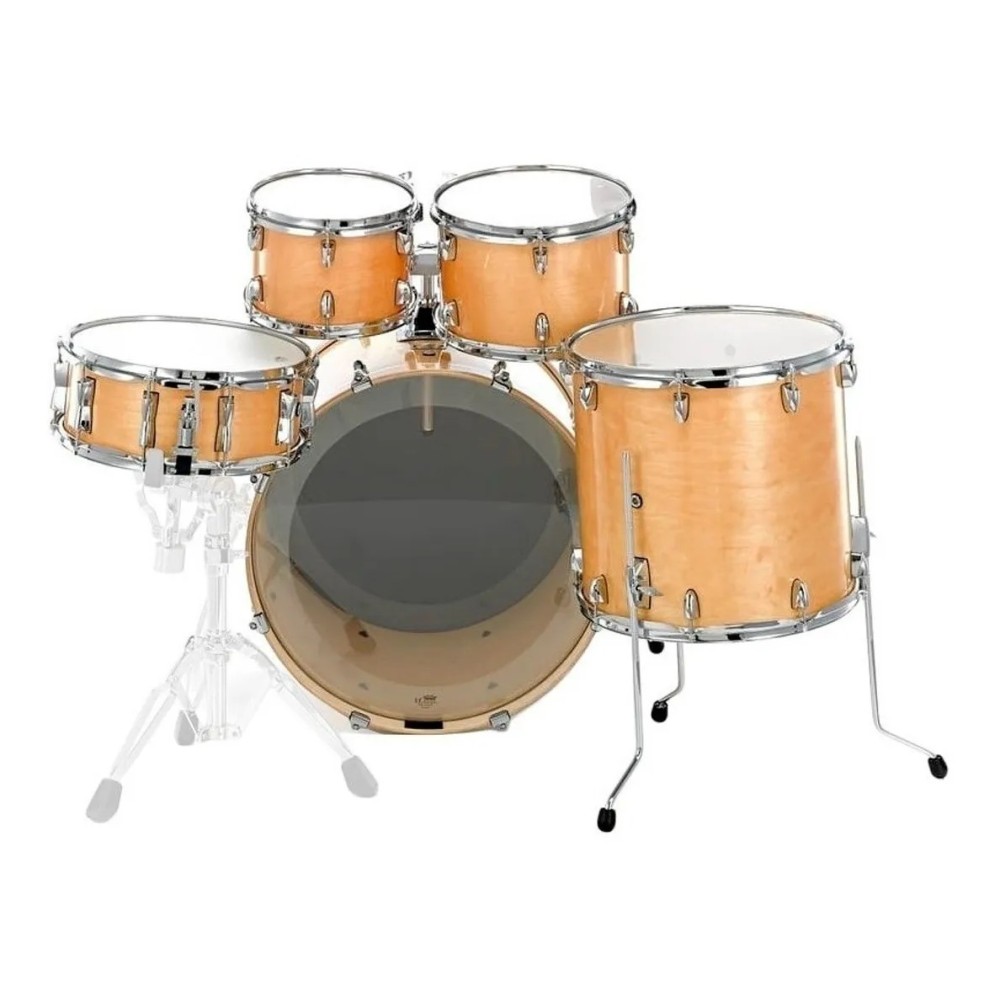 Batería Acustica 5 Cuerpos Bombo 22" Yamaha Stage Custom Birch Natural SBP2F5NW