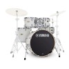 Batería Acustica 5 Cuerpos Bombo 22" Yamaha Stage Custom Birch Blanca SBP2F5CW