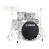 Batería Acustica 5 Cuerpos Bombo 22" Yamaha Stage Custom Birch Blanca SBP2F5CW