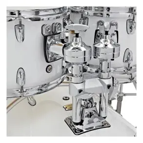 Batería Acustica 5 Cuerpos Bombo 22" Yamaha Stage Custom Birch Blanca SBP2F5CW