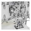 Batería Acustica 5 Cuerpos Bombo 22" Yamaha Stage Custom Birch Blanca SBP2F5CW