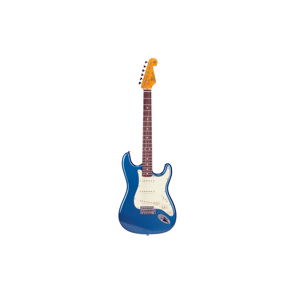 Guitarra Electrica Stratocaster con Funda Sx Azul SST57+/LPB
