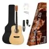 Pack Guitarra Acustica SX SD104LK Color Natural