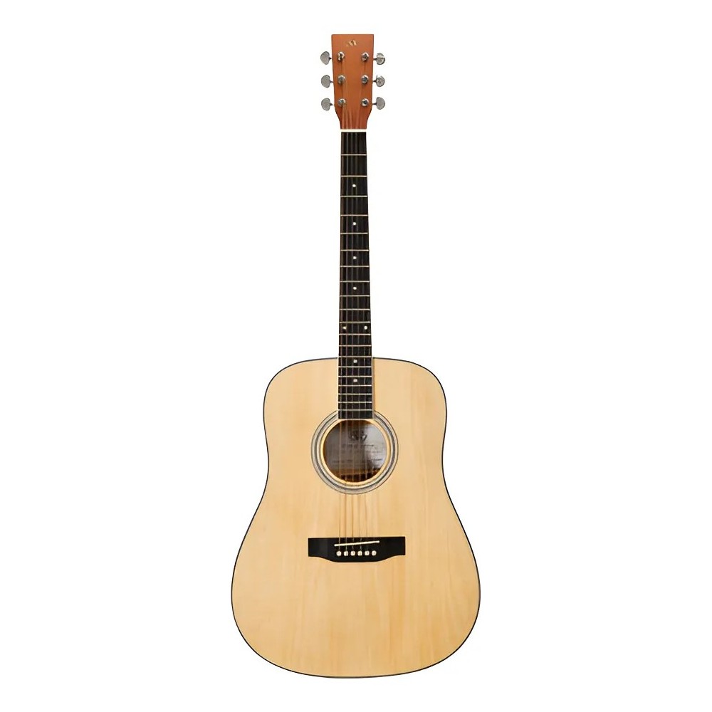 Pack Guitarra Acustica SX SD104LK Color Natural