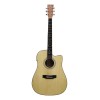 Guitarra Electroacustica Dreadnought Tapa Tilo Natural Mate SD104CE