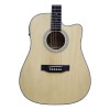 Guitarra Electroacustica Dreadnought Tapa Tilo Natural Mate SD104CE