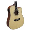 Guitarra Electroacustica Dreadnought Tapa Tilo Natural Mate SD104CE