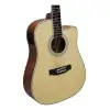 Guitarra Electroacustica Dreadnought Tapa Tilo Natural Mate SD104CE