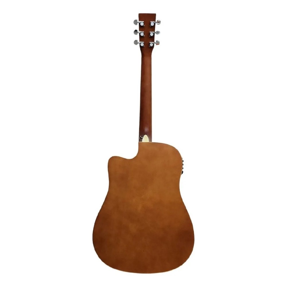 Guitarra Electroacustica Dreadnought Tapa Tilo Natural Mate SD104CE