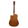 Guitarra Electroacustica Dreadnought Tapa Tilo Natural Mate SD104CE