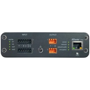 Interface de Audio Dante 2 Canales XLR Shure ANI22-XLR