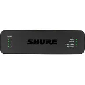 Interface de Audio Dante 4 Canales XLR OUT Shure ANI4OUT-XLR