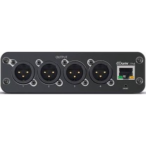 Interface de Audio Dante 4 Canales XLR OUT Shure ANI4OUT-XLR
