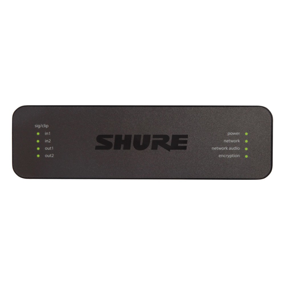 Interface de Audio Dante 1 Canal Eurobloc Shure ANIUSB-MATRIX