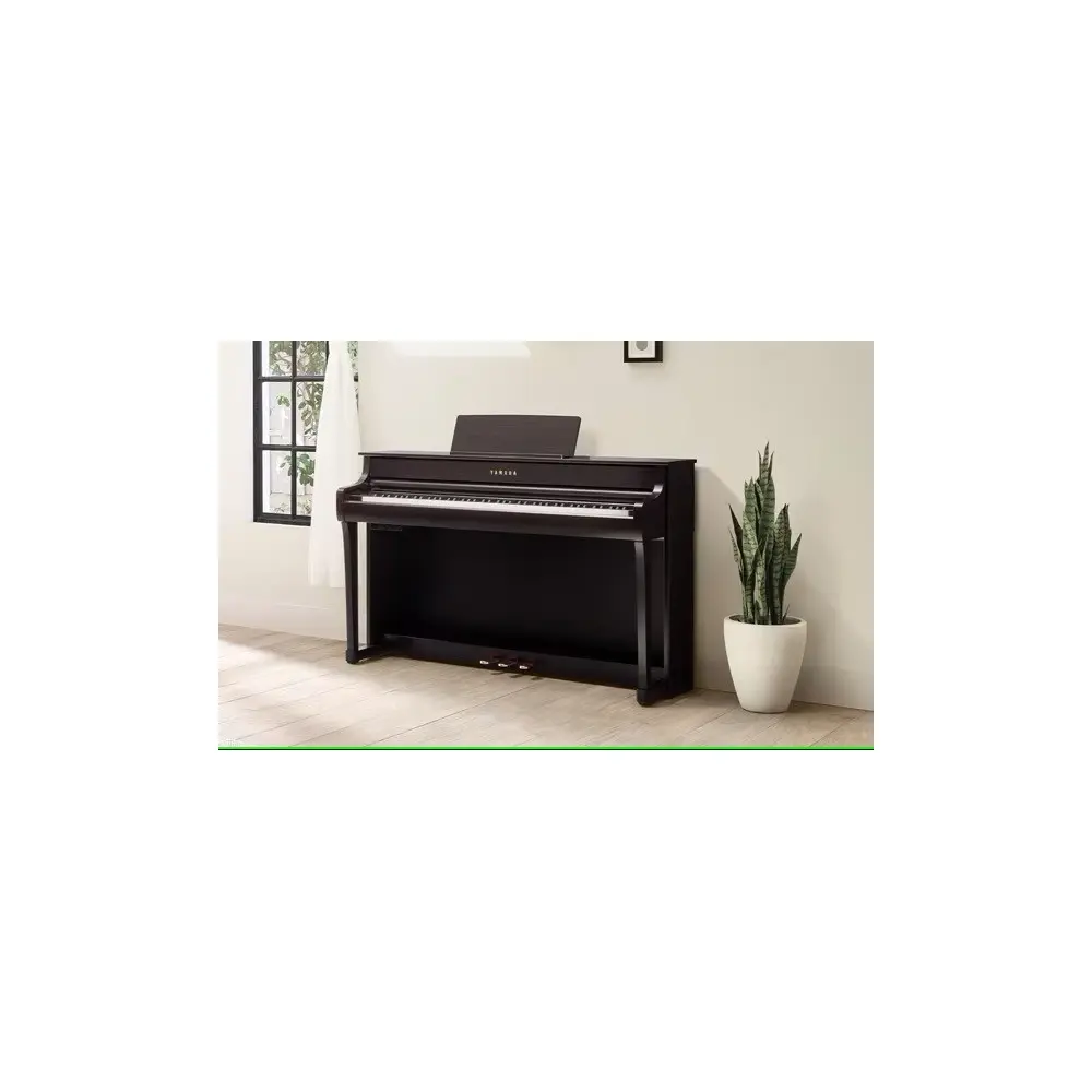 Piano Digital Con Mueble y Banqueta Yamaha CLP835B Clavinova Bluetooth