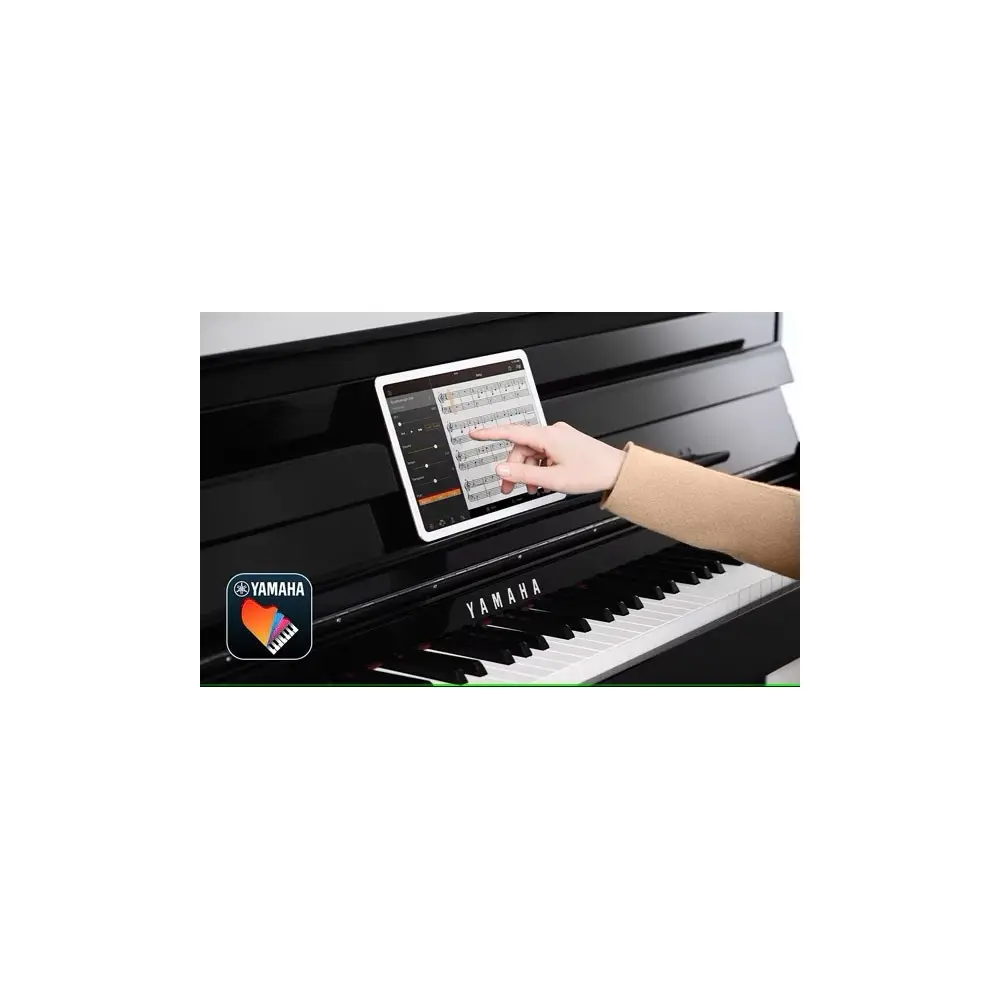Piano Digital Con Mueble y Banqueta Yamaha CLP835B Clavinova Bluetooth