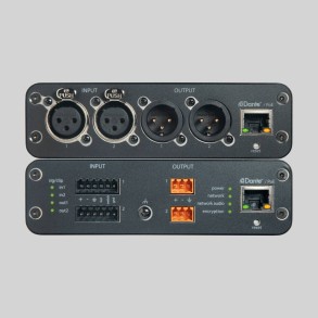 Interface de Audio Dante 2 Canales Eurobloc Shure ANI22-BLOCK