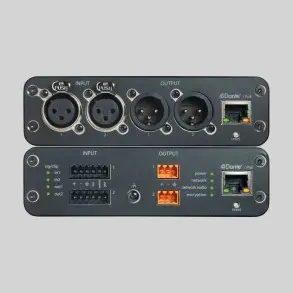 Interface de Audio Dante 2 Canales Eurobloc Shure ANI22-BLOCK