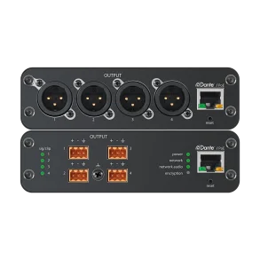 Interface de Audio Dante 4 Canales Eurobloc Todomusica ANI4OUT-BLOCK