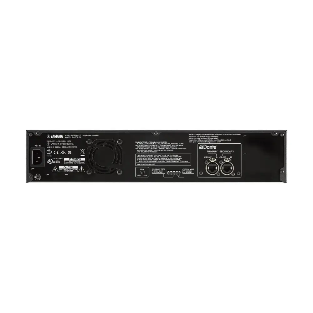 Patchera Stage Box 16 Canales Digital Yamaha TIO1608-D2
