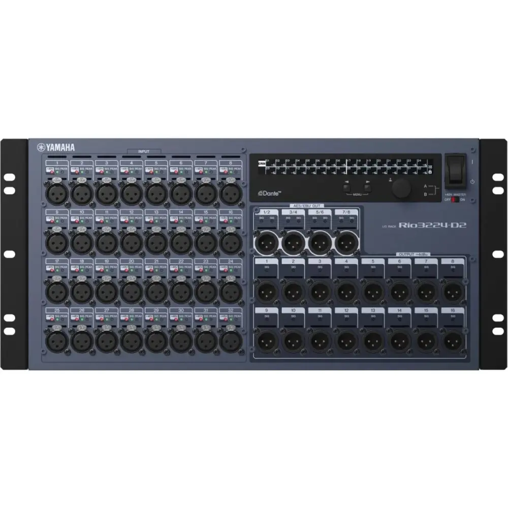 Patchera Stage Box Digital 32 Canales Yamaha RIO3224-D2