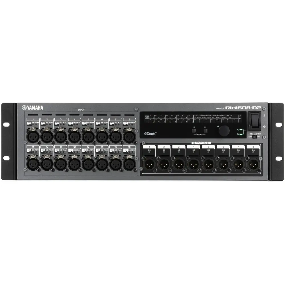 Patchera Stage Box Digital 16 Canales Yamaha RIO1608-D2