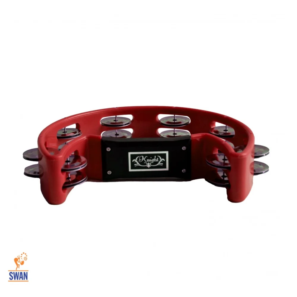 Pandereta de 8 Sonajas Knight JB900RD Roja
