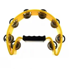 Pandereta de 8 Sonajas Knight JB900YL Amarillo