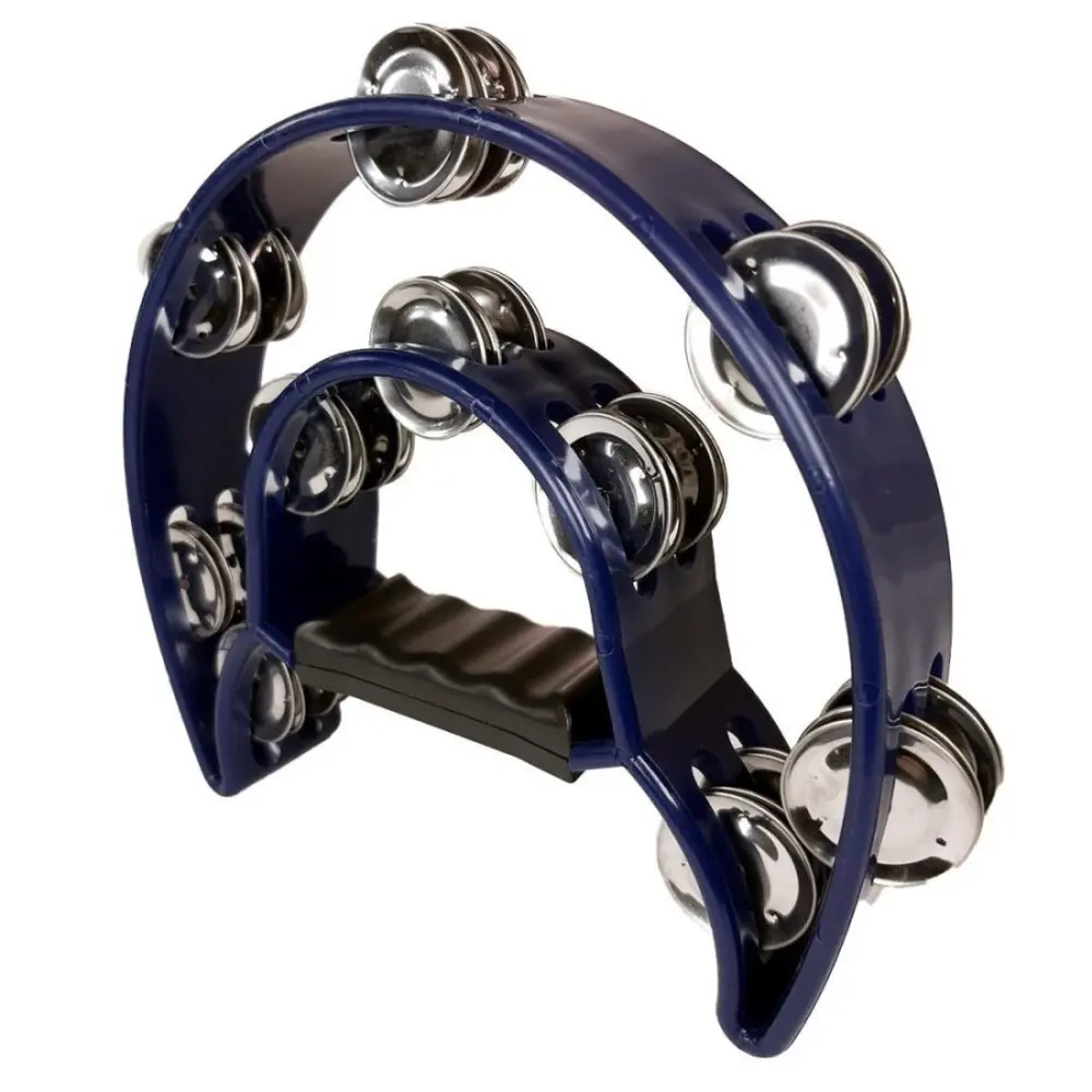 Pandereta 20 Sonajas Knight Azul JB917BL