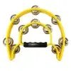 Pandereta 20 Sonajas Knight Amarillo JB917YL