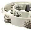 Pandereta 20 Sonajas Knight Blanco JB917WH