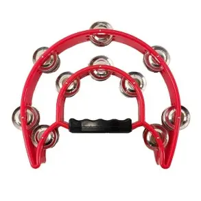 Pandereta 20 Sonajas Knight Roja JB917RD