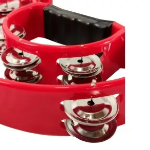 Pandereta 20 Sonajas Knight Roja JB917RD