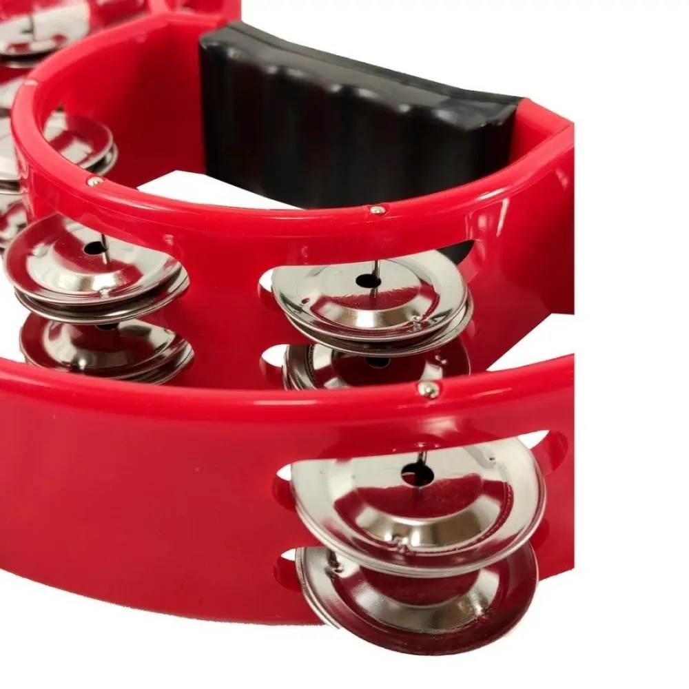 Pandereta 20 Sonajas Knight Roja JB917RD