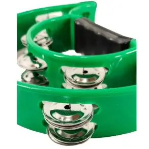 Pandereta 20 Sonajas Knight Verde JB917GR