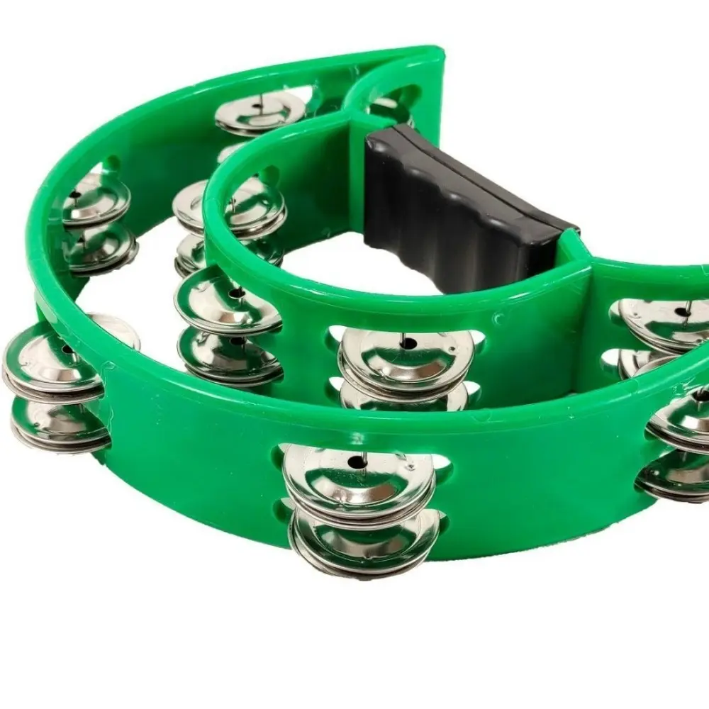 Pandereta 20 Sonajas Knight Verde JB917GR