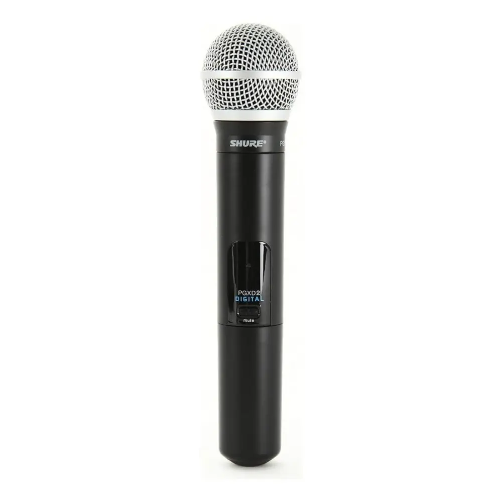 Transmisor Shure PGXD2/SM58-X8 Microfono Inalambrico De Mano, Uhf