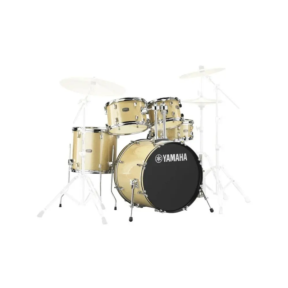 Batería Acústica Yamaha 5 Cuerpos Bombo 20" Champagne Glitter RDP0F5CPG