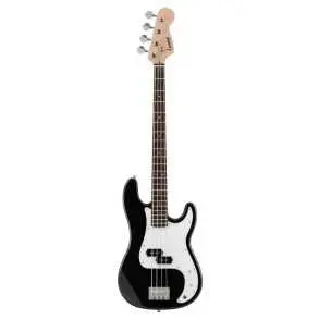 Pack Bajo Eléctrico Leonard Precision 4 Cuerdas Negro + Amplificador Ross + Accesorios