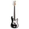 Pack Bajo Eléctrico Leonard Precision 4 Cuerdas Negro + Amplificador Ross + Accesorios