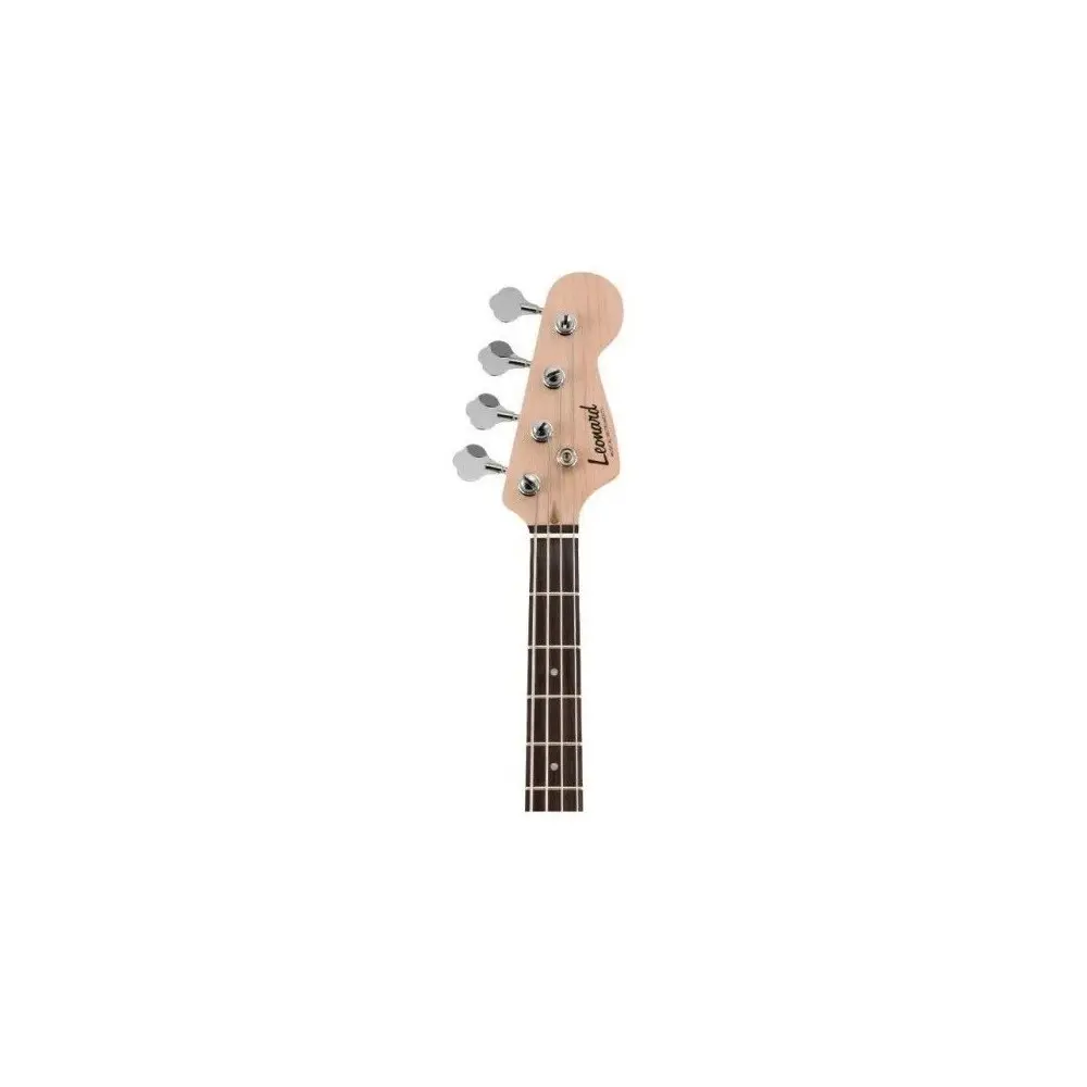 Pack Bajo Eléctrico Leonard Precision 4 Cuerdas Negro + Amplificador Ross + Accesorios