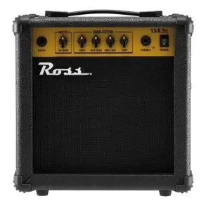 Pack Bajo Eléctrico Leonard Precision 4 Cuerdas Negro + Amplificador Ross + Accesorios