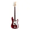 Pack Bajo Eléctrico Leonard Precision 4 Cuerdas Rojo Metalizado + Amplificador Ross + Accesorios