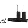 Sistema Doble Corbatero Shure Inalambrico BLX88-M152CVL Sistema Doble Corbatero Shure Inalambrico BLX88-M152CVL