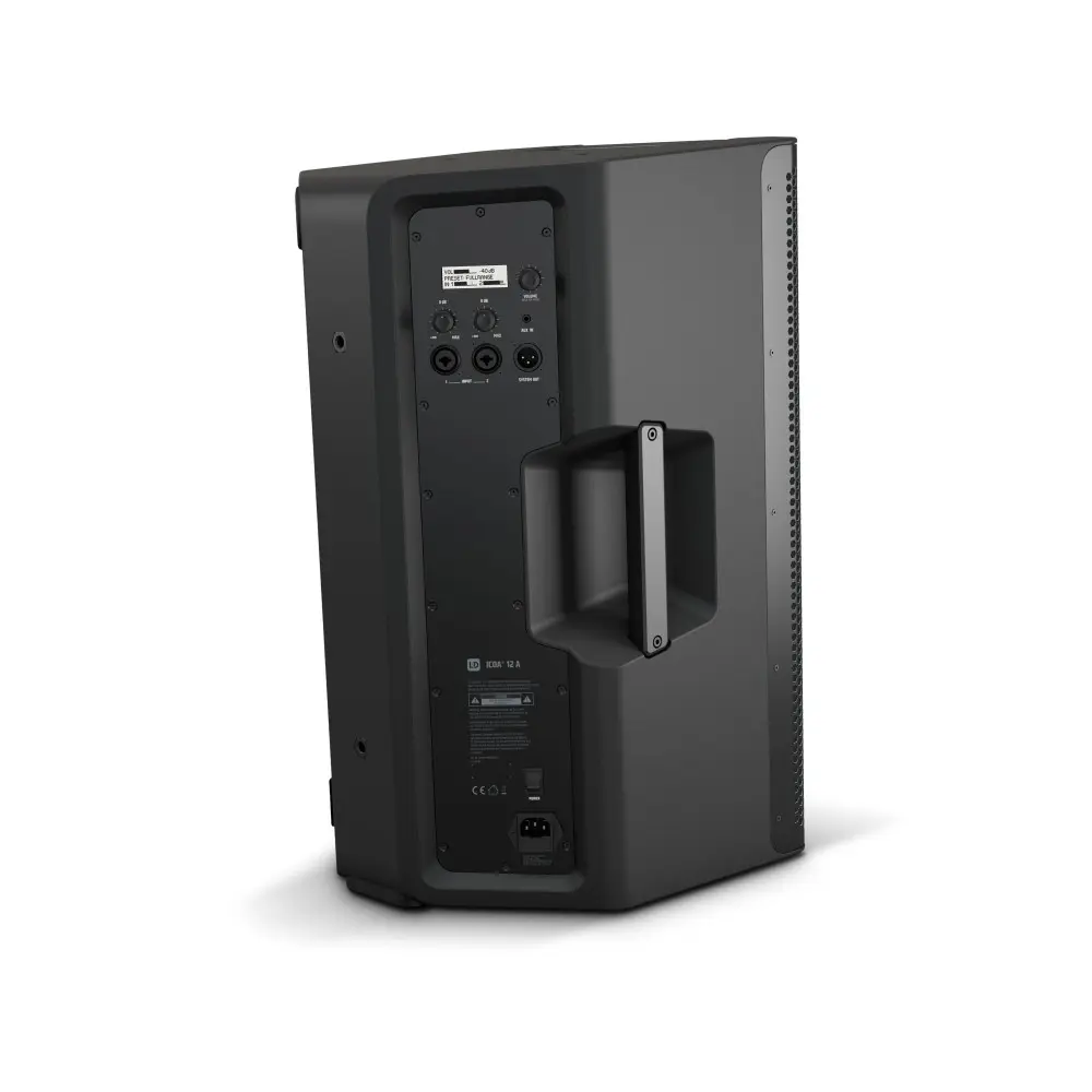 Bafle Activo 300W de 12" Negro Con Bluetooth LD Systems ICOA12ABT